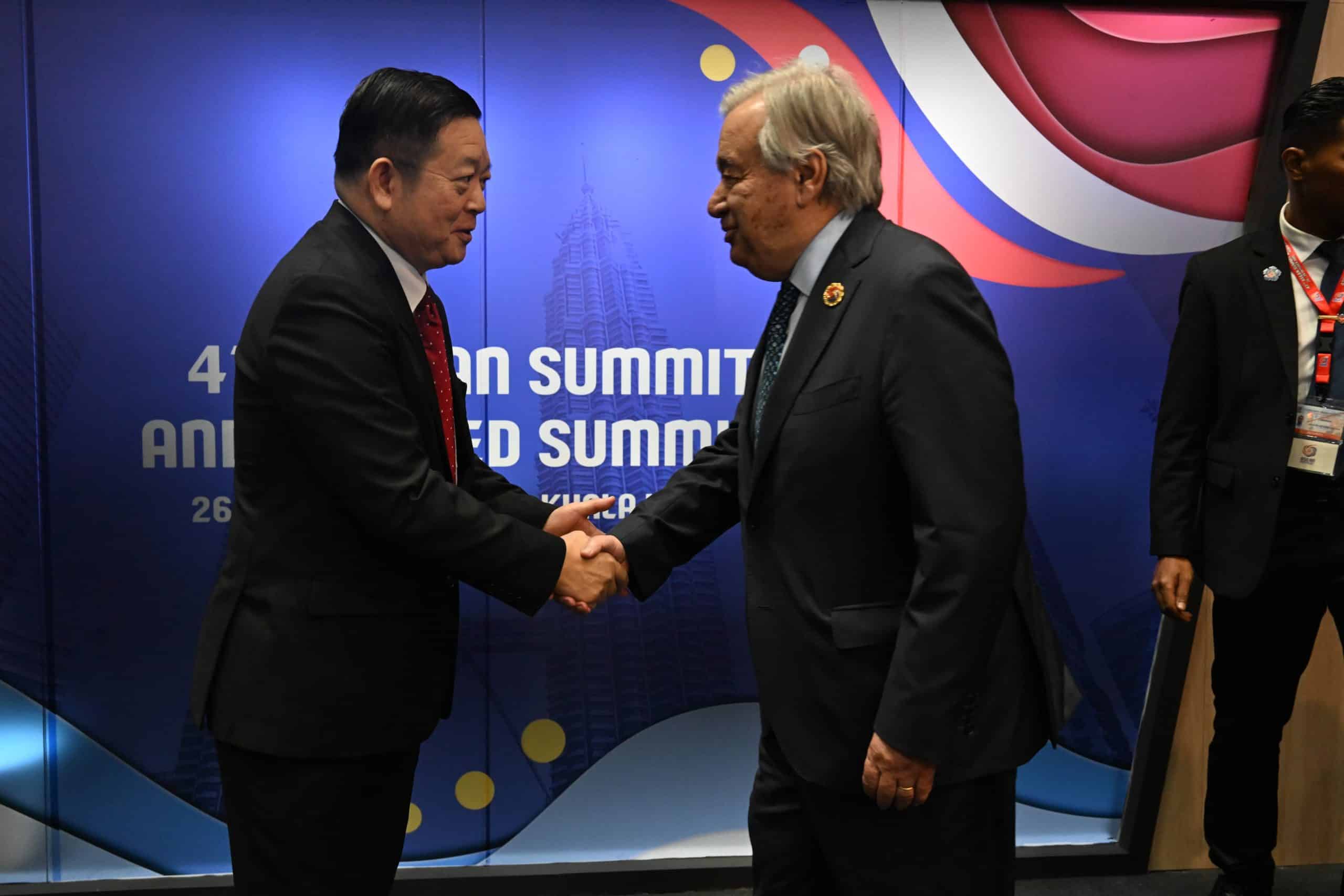 Secretary-General's Activities in Malaysia from 26 to 28 October