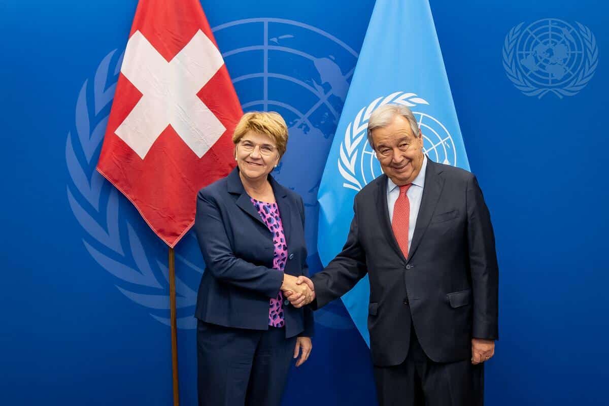 Secretary-General's Activities in Switzerland on 22-23 October