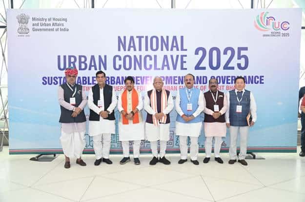 Union Minister Manohar Lal Inaugurates National Urban Conclave 2025 in