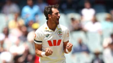 Ashes 2025: Mitchell Starc Breaks 30-Year-Old Test Record Held by Waqar Younis