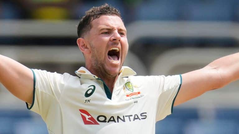 Australia Faces Setback as Josh Hazlewood Withdraws from Ashes; Pat Cummins Returns for Adelaide Test