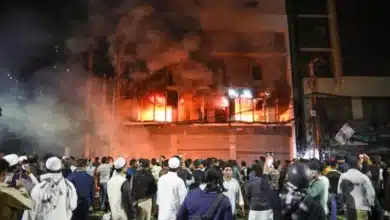 Bangladesh Newspaper Employees Escape Fiery Attack as Offices Go Up in Flames