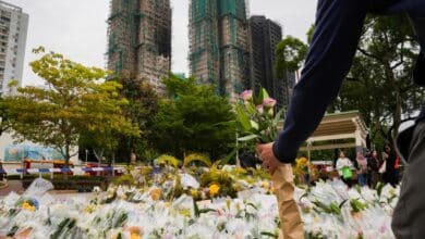 Hong Kong Holds Election Amid Mourning for Victims of Tragic Fire
