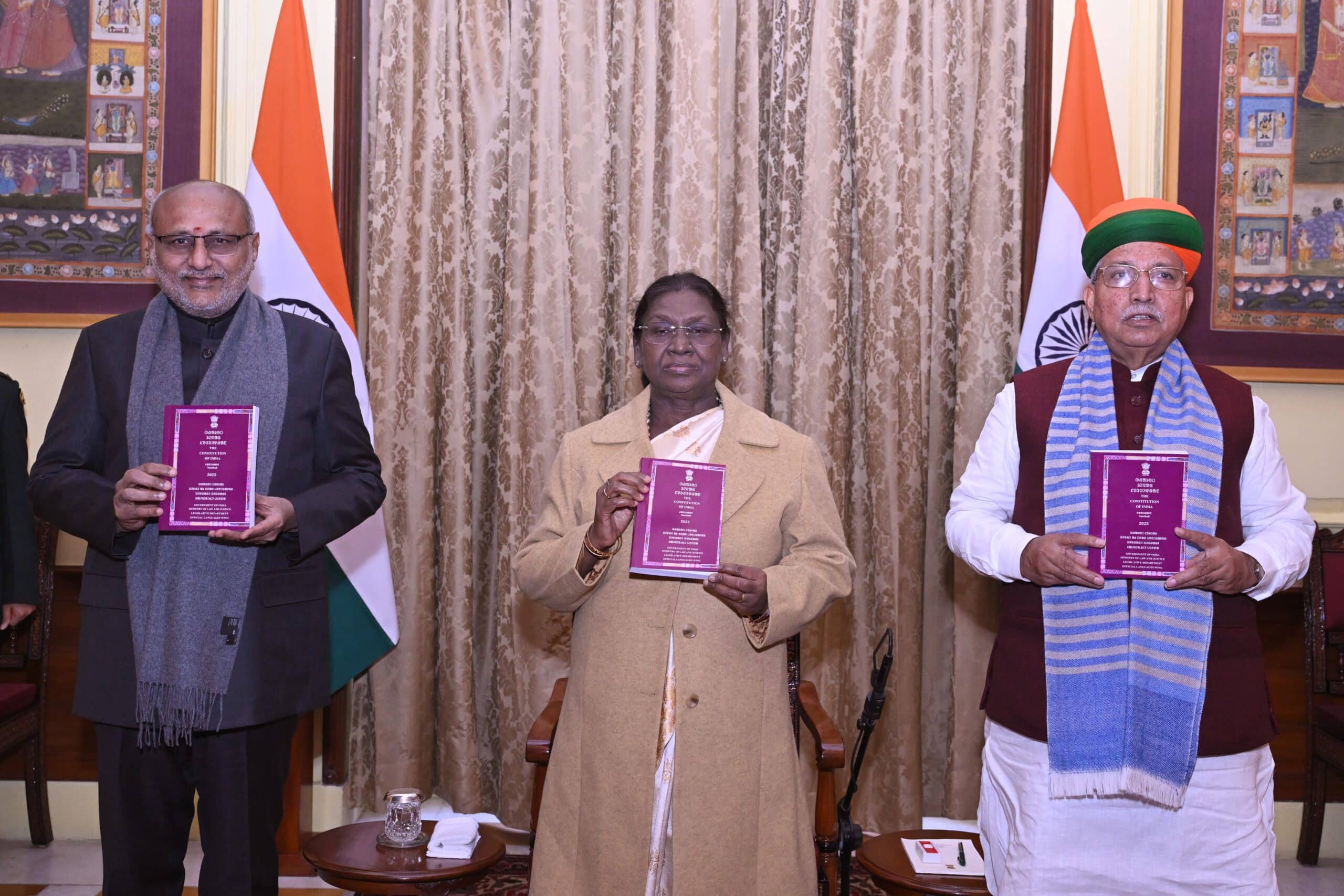 India Celebrates Constitution Release in Santhali Language