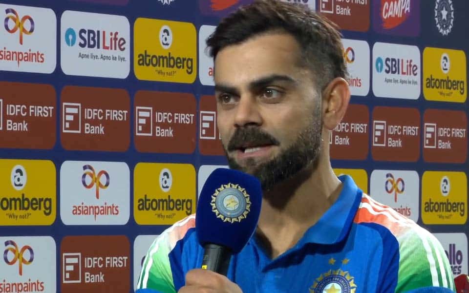 India Teammate Reflects on Virat Kohli's Memorable Moment Following Ranchi Heroics