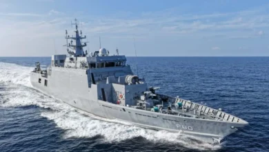 Indian Navy Welcomes New ASW Craft 'Anjadip' to Its Fleet