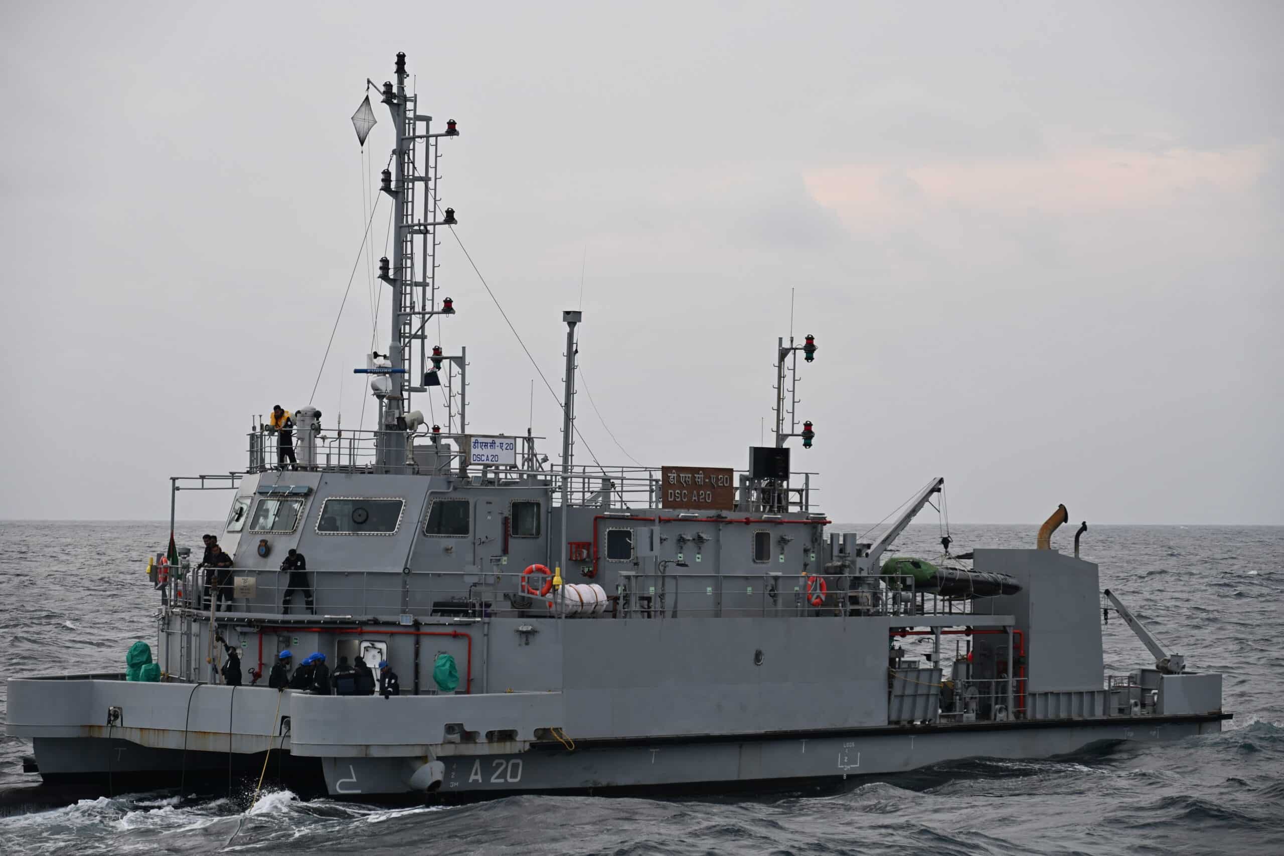 Indian Navy to Induct First Indigenous Diving Support Craft