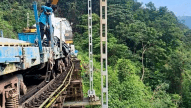Indian Railways Electrifies Challenging Sakleshpur-Subramanya Section
