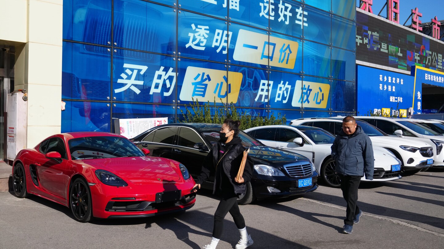 Luxury Car Sales Decline in China Amid Economic Slowdown, Impacting European Automakers