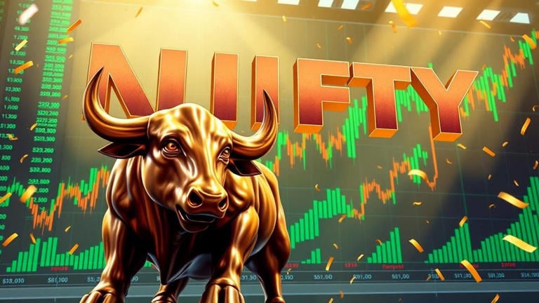Market Update: Nifty50 and Sensex Surge Despite Weak Breadth in Broader Market