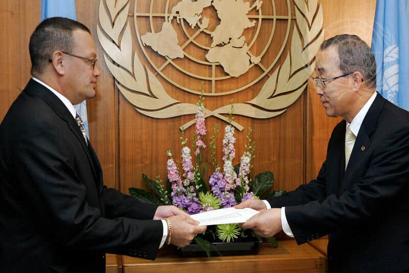 New Permanent Representative of Seychelles Presents Credentials