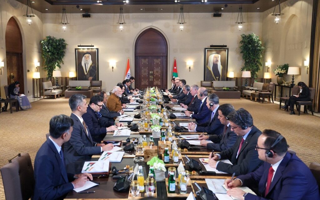 Prime Minister Modi and King Abdullah II Strengthen India-Jordan Ties