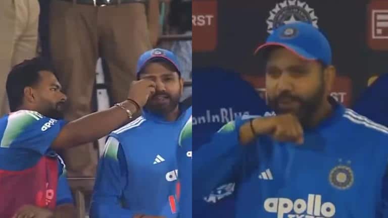 Rohit Sharma's Heartwarming Wish After Rishabh Pant's Eyelash Discovery