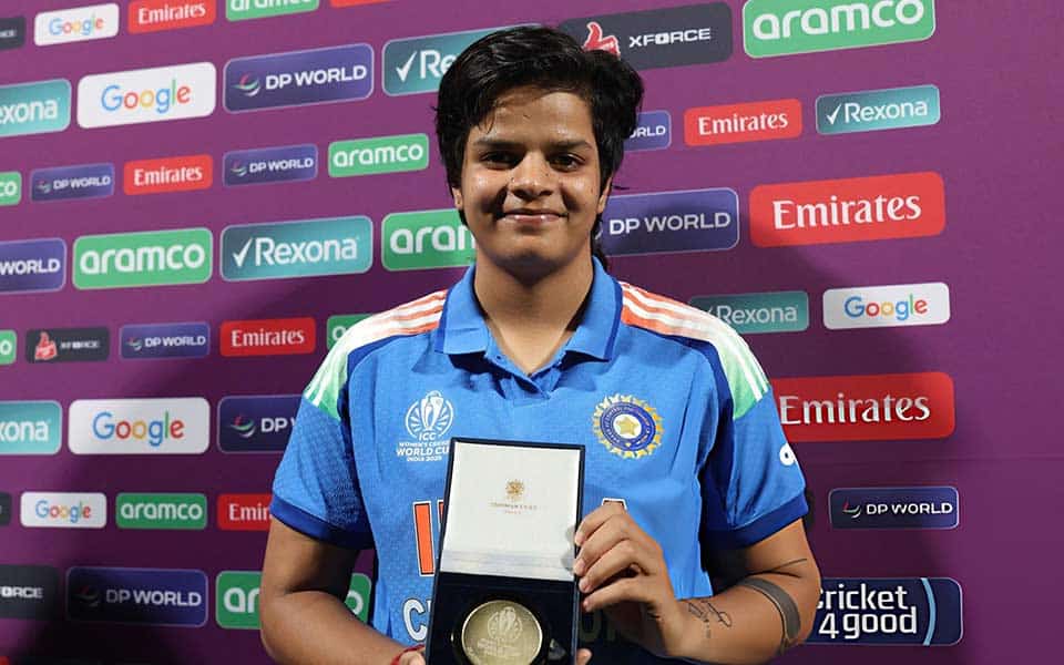 Shafali Verma Shines as ICC Player of the Month Following World Cup Final Triumph