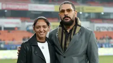 Yuvraj Singh and Harmanpreet Kaur Celebrate New Stadium Honors in Chandigarh