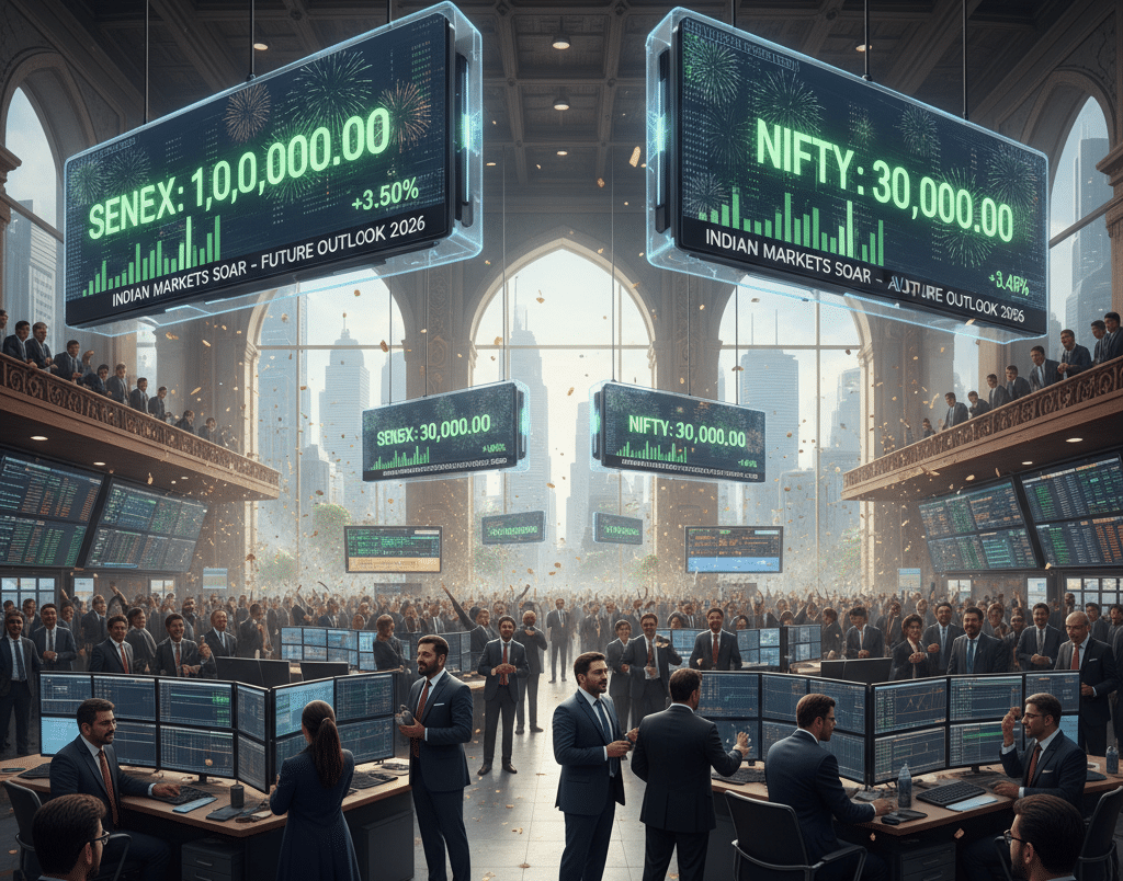 Sensex and Nifty Reach All-Time Highs: Future Outlook for Indian Markets in 2026
