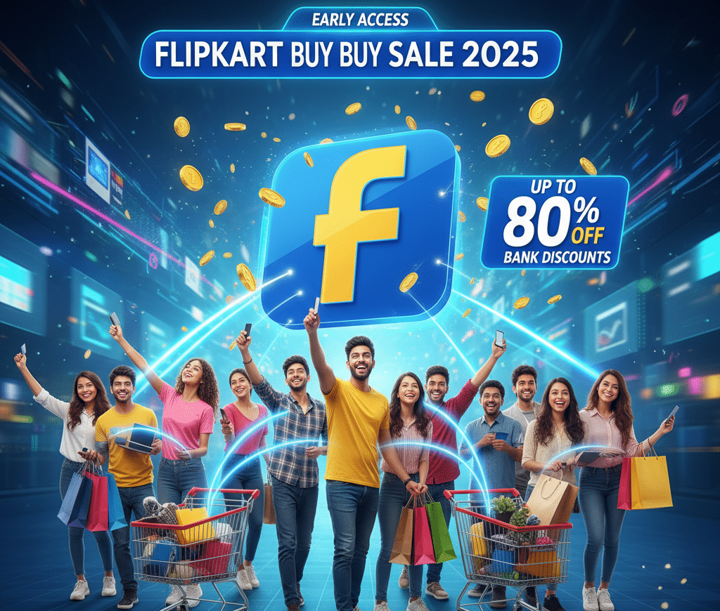 Flipkart Unveils Early Access and Bank Discounts for Buy Buy Sale 2025