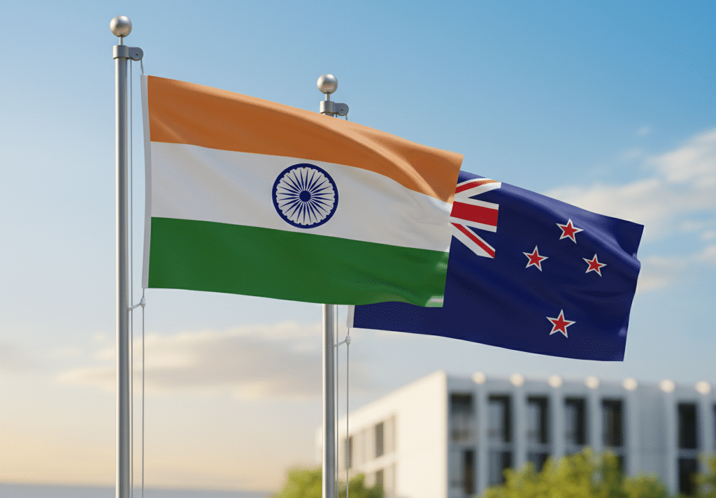 India Finalizes Trade Agreement with New Zealand, Securing Tariff-Free Market Access
