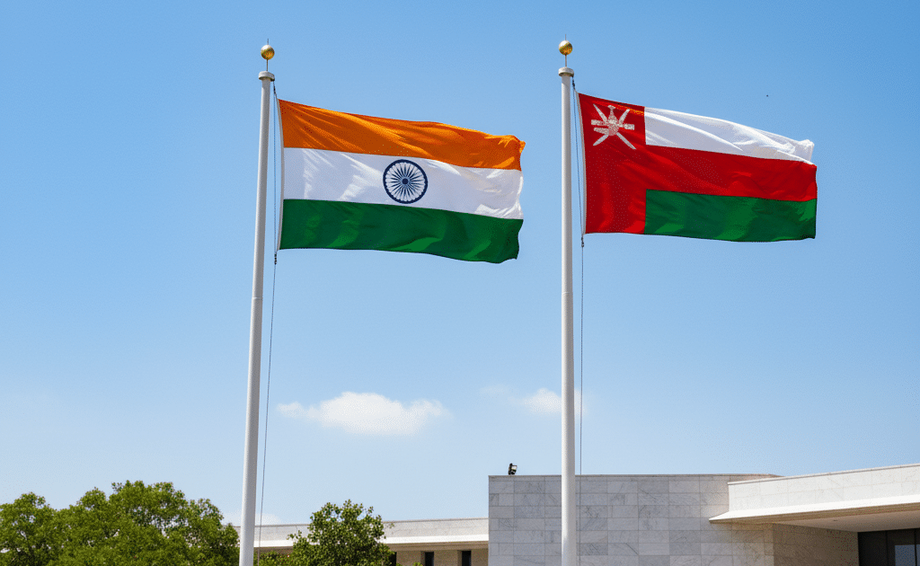 India and Oman Finalize Free Trade Agreement, Ensuring Duty-Free Status for 98% of Exports