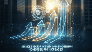 Services Sector Activity Gains Momentum in November as PMI Increases
