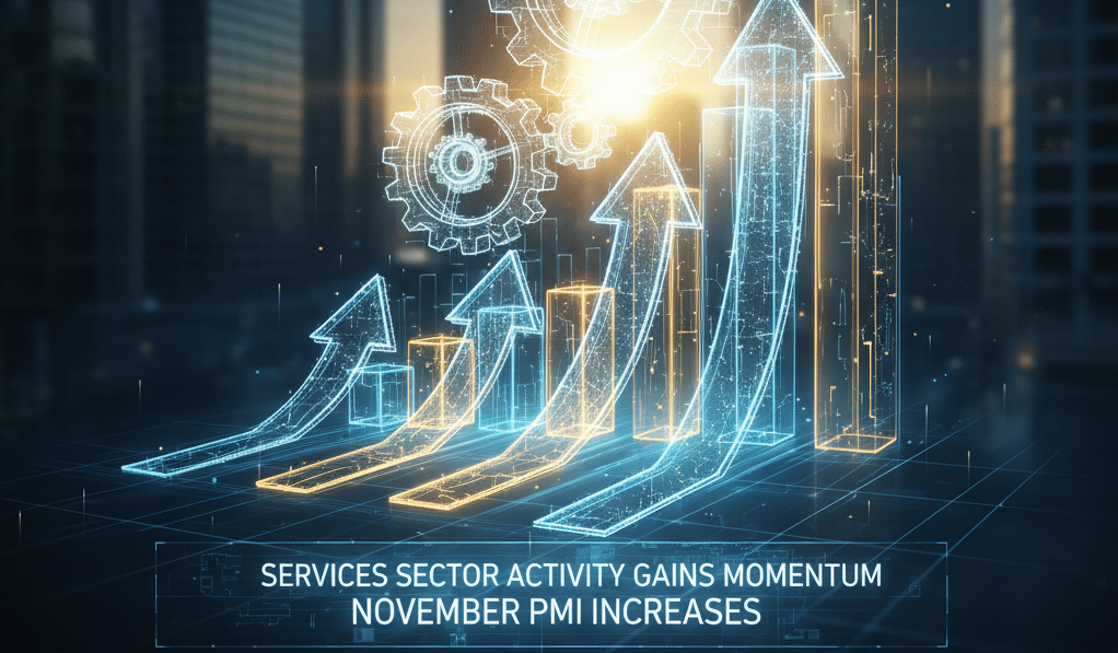 Services Sector Activity Gains Momentum in November as PMI Increases
