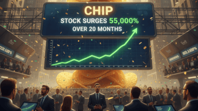 'Chip' Stock Surges 55,000% Over 20 Months, Surprising Investors