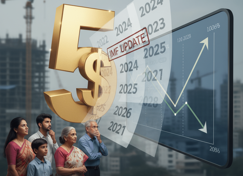 India's $5-Trillion Ambition Delayed: Implications of IMF's Updated Timeline for Consumers