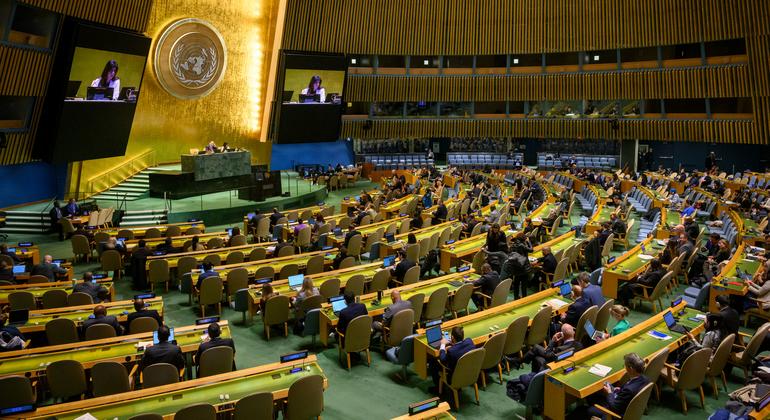 General Assembly Urges Warring Parties to Agree to 'True Mutual Ceasefires' During Upcoming Olympic Winter Games