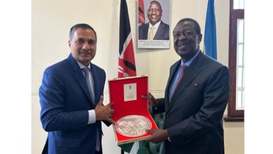 Indian High Commissioner Engages with Kenya's Prime Cabinet Secretary