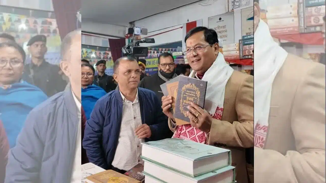 Sarbananda Sonowal Celebrates Literature at Assam Book Fair