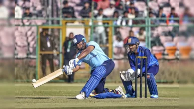 Sarfaraz Khan Makes History with Record-Breaking 50, Hitting 30 Runs in a Single Over Against Abhishek Sharma