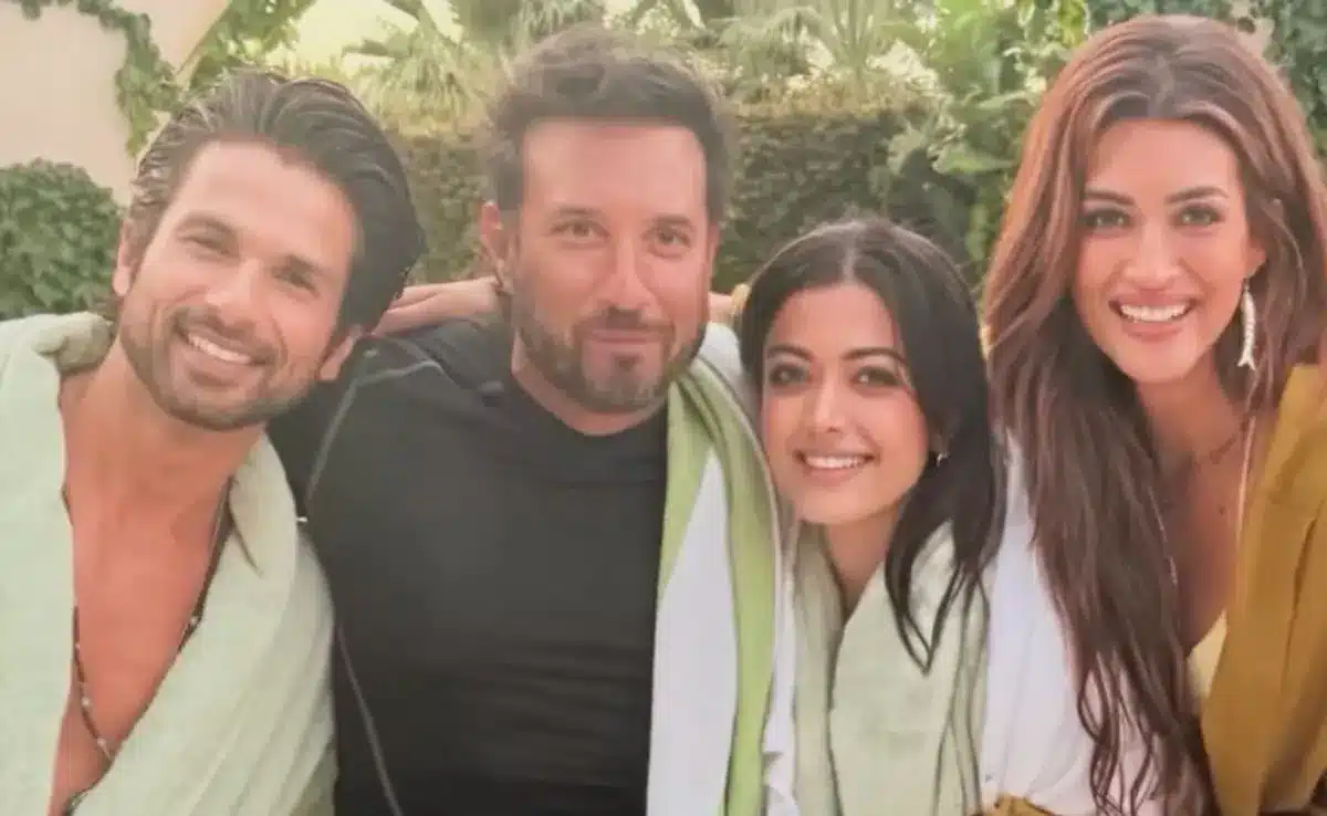 Shahid Kapoor, Kriti Sanon, and Rashmika Mandanna Finish Filming Cocktail 2; Homi Adajania Provides Update