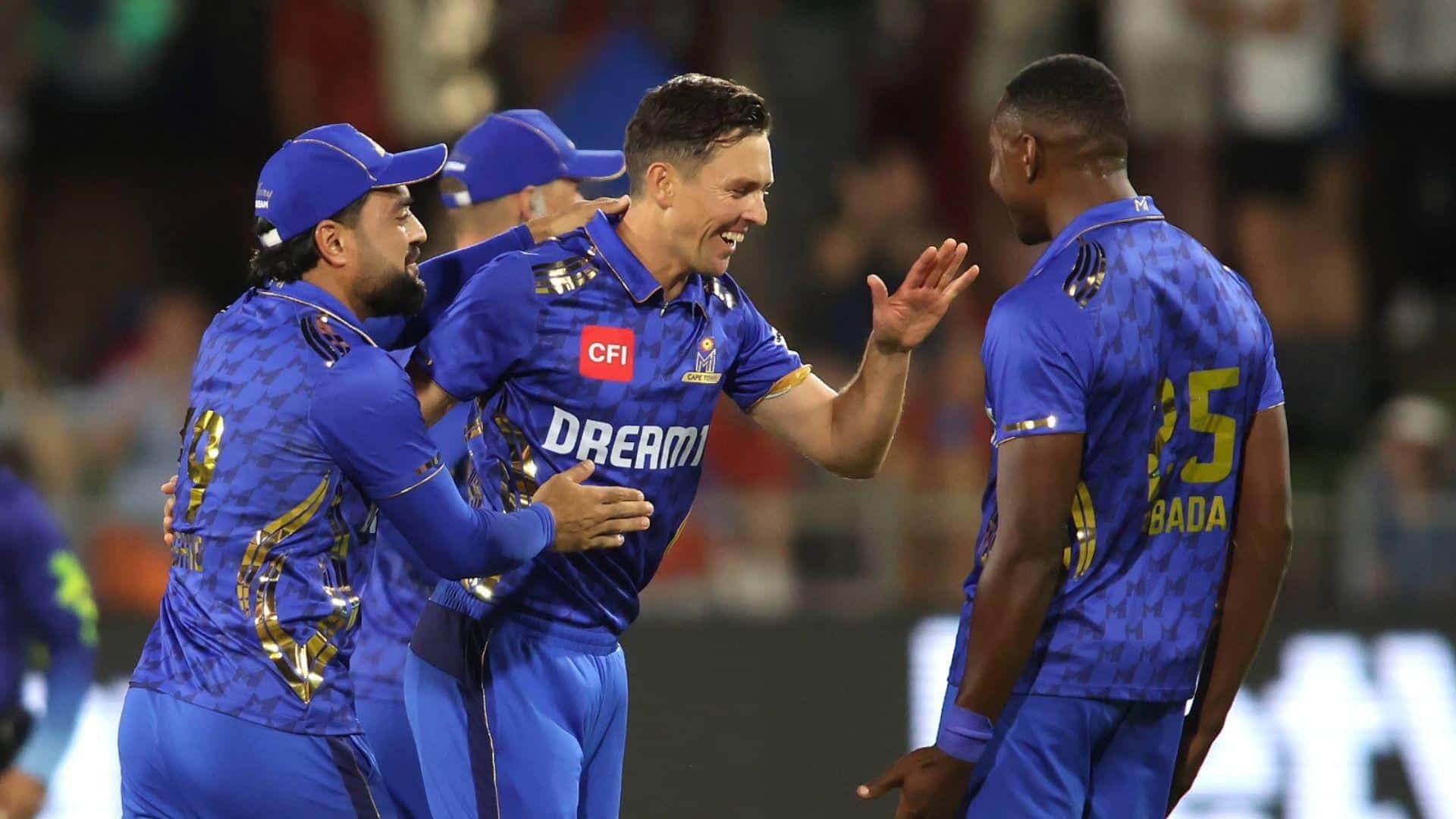 Sunrisers Eastern Cape Secure Qualifier 1 Berth, Dashing MI Cape Town's Playoff Aspirations