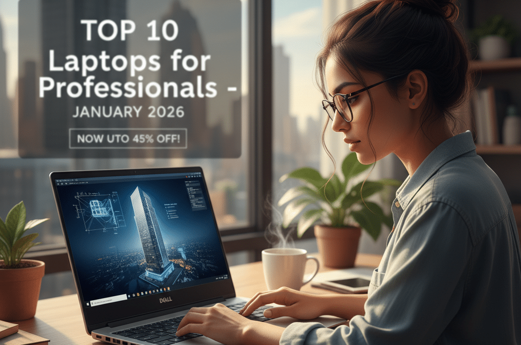 Top 10 Laptops for Professionals in January 2026 Now Up to 45% Off