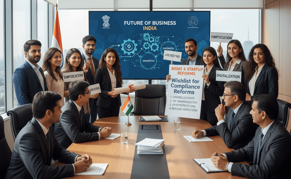 MSMEs and Startups Present Wishlist for Compliance Reforms