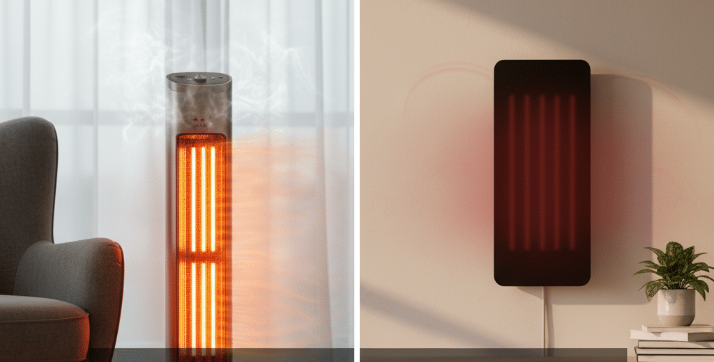 Halogen Heater vs. Infrared Heater: Rethinking Winter Heating Comfort
