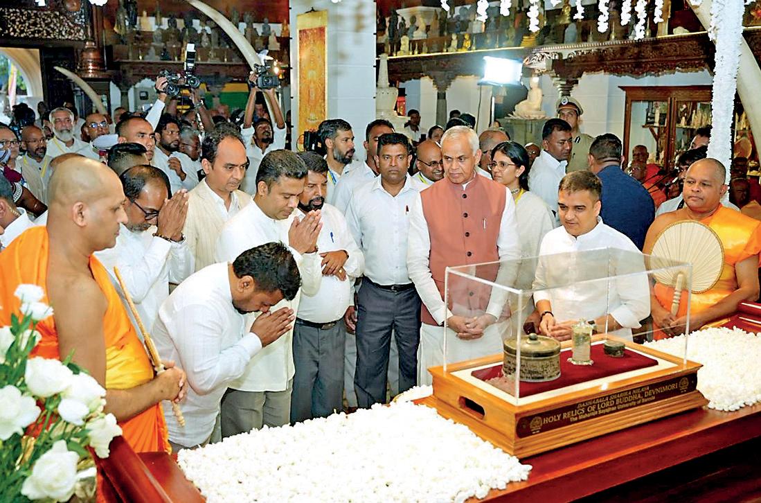 Devnimori Relics Exposition Strengthens India-Sri Lanka Ties