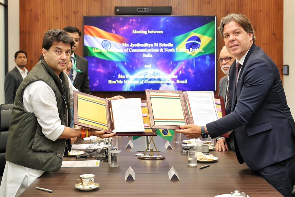 India and Brazil Sign Landmark Postal Cooperation Agreement