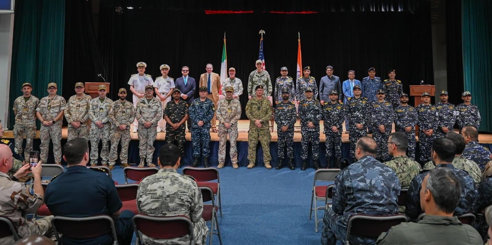 Indian Navy Takes Command of Multinational Training Task Force
