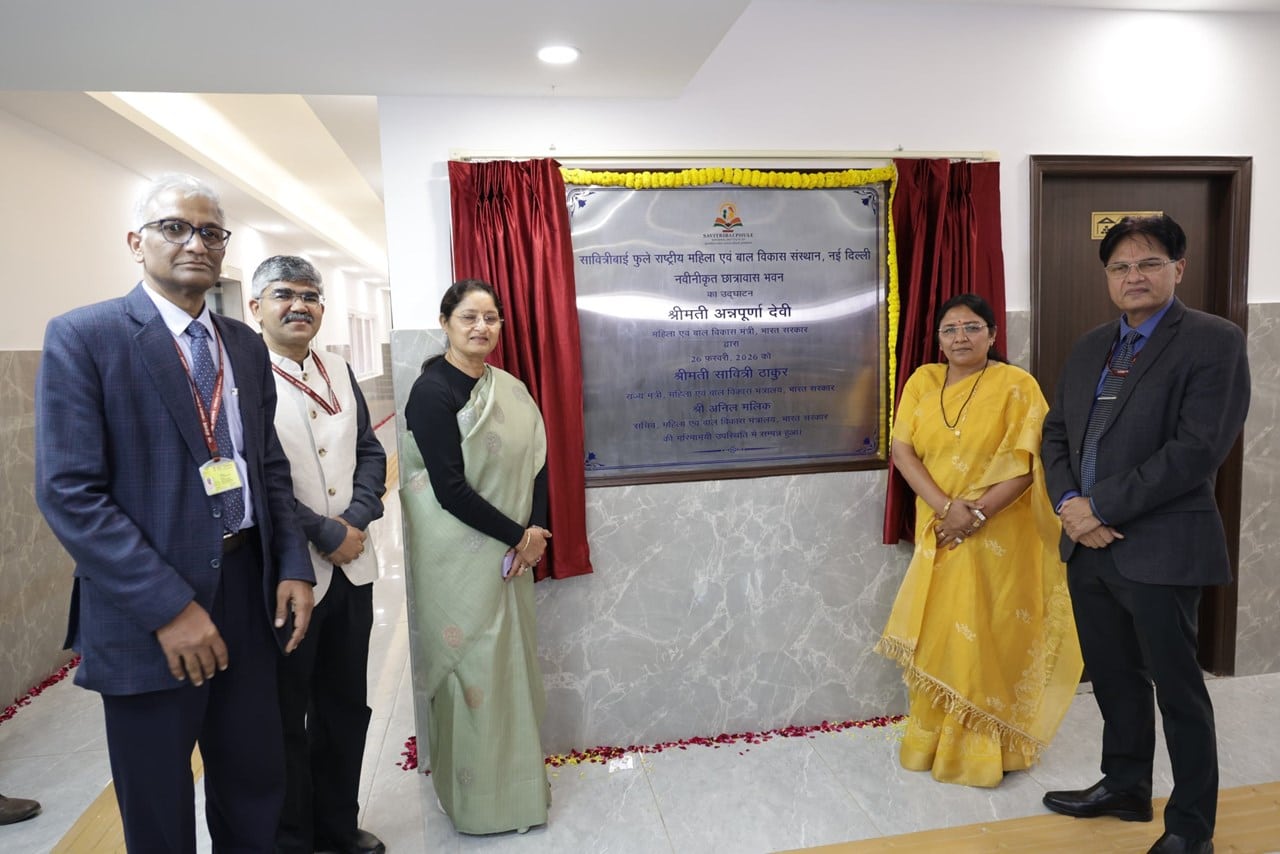 Minister Annpurna Devi Unveils Revamped Hostel at SPNIWCD