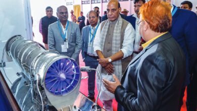 Rajnath Singh Reviews Indigenous Aero Engine Development at GTRE