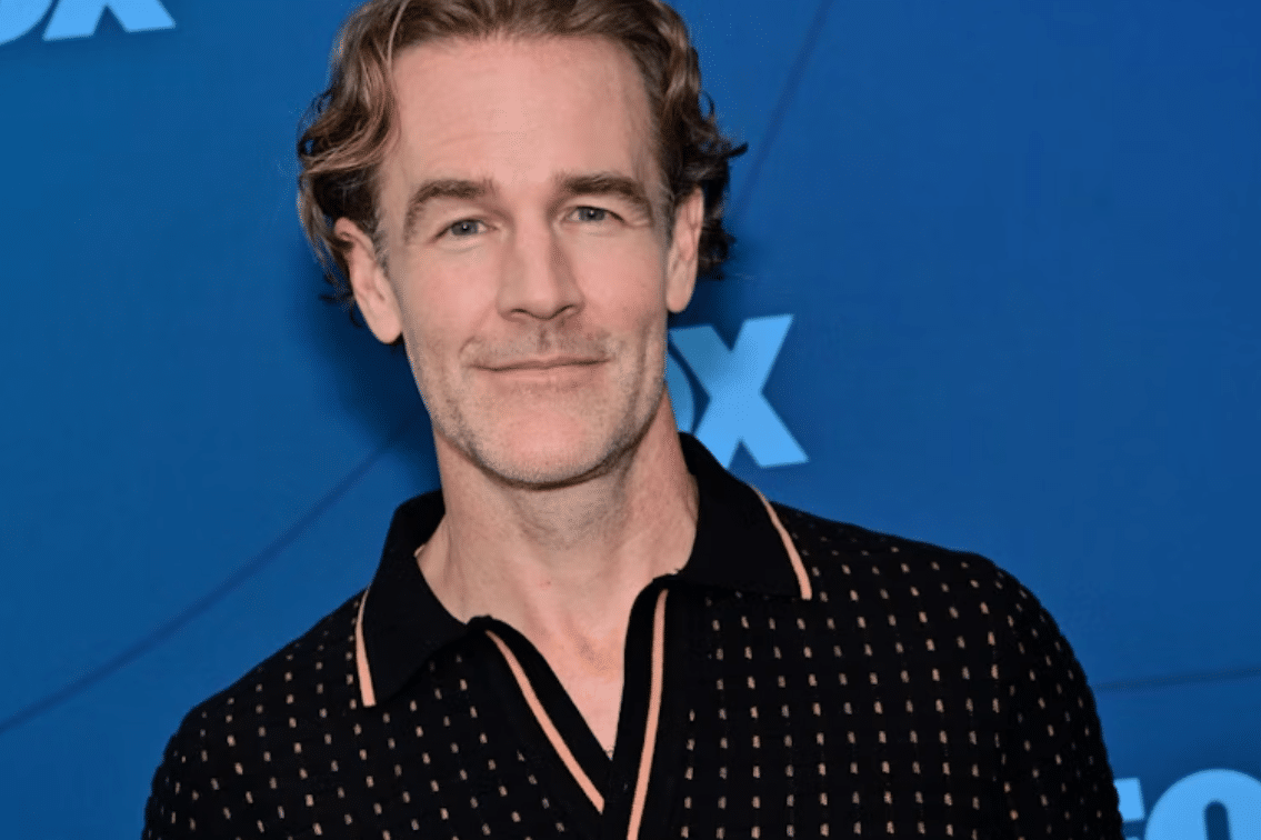 Actor James Van Der Beek