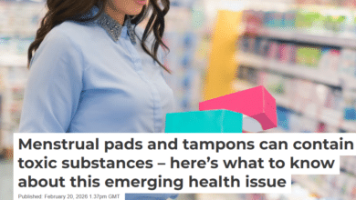 Menstrual pads and tampons