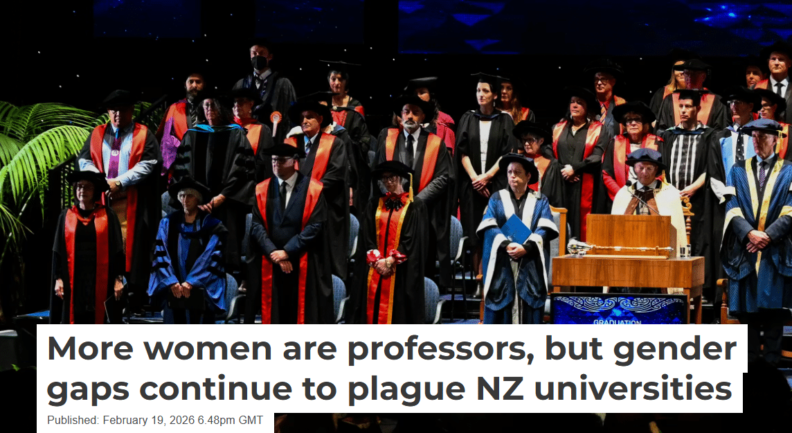 More women are professors