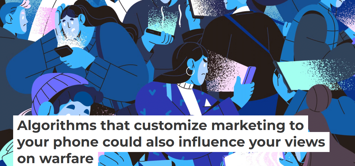 Algorithms that customize marketing