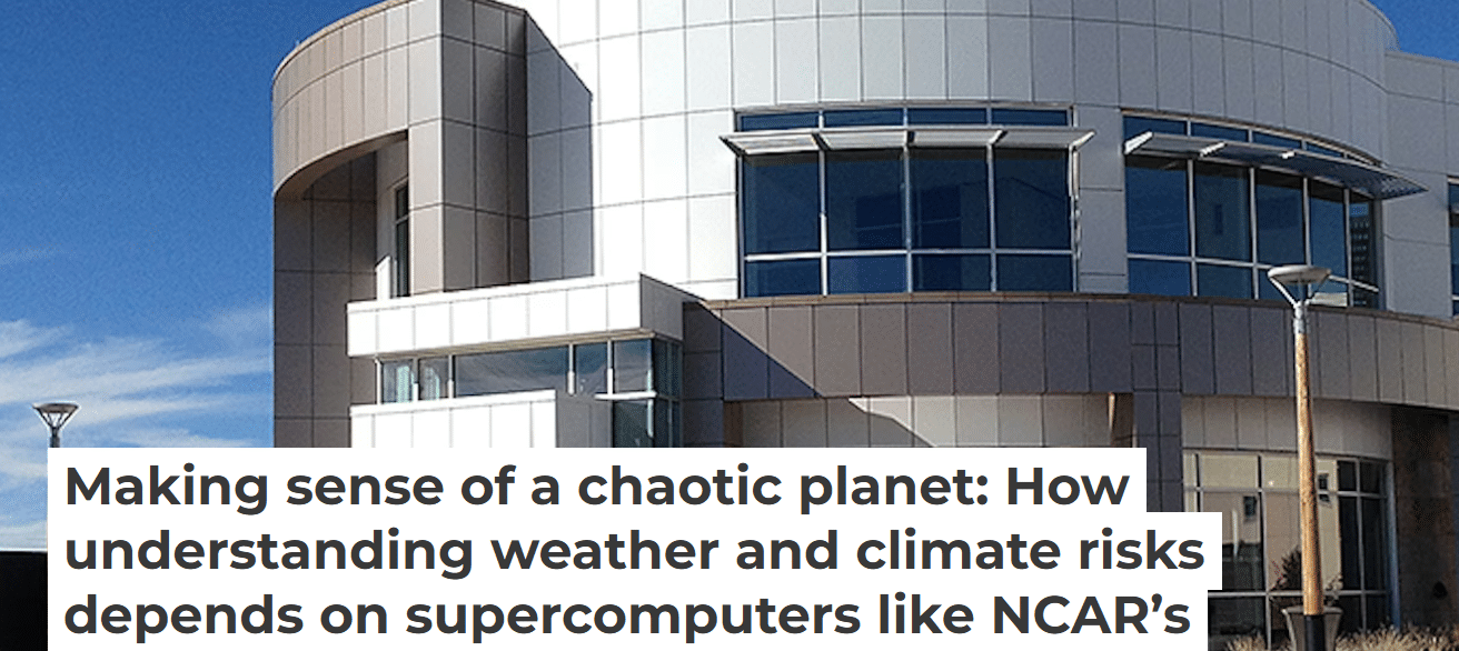The National Center for Atmospheric Research