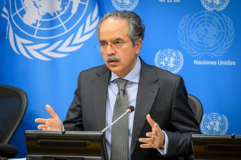 Security Council President Discusses February Work Programme at Press Conference