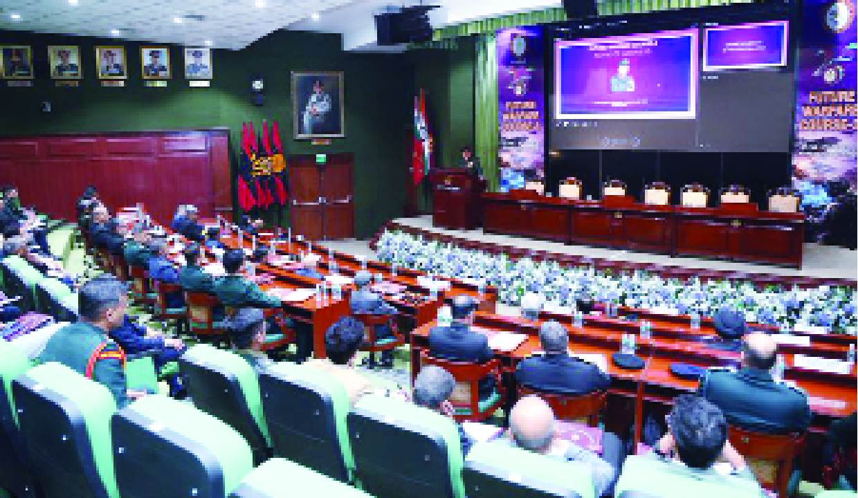 Tri-Services Future Warfare Course Tackles Cyber and Cognitive Challenges