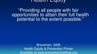 Health equity: Ensuring everyone can reach their full health potential