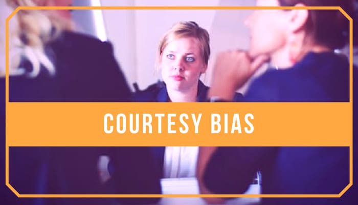 courtesy bias social psychology